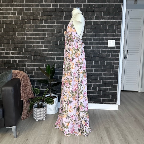 🌿 PRETTY BOTANICAL MAXI DRESS 🌷 - Picture 3 of 7